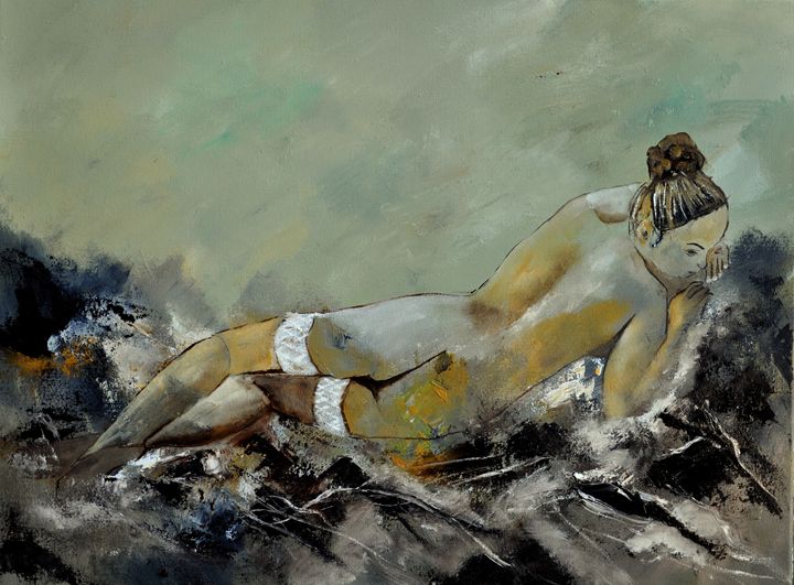 pledent's tweet image. Art of the Day! "nude 6831". Buy at: ArtPal.com/ledent?i=28-258