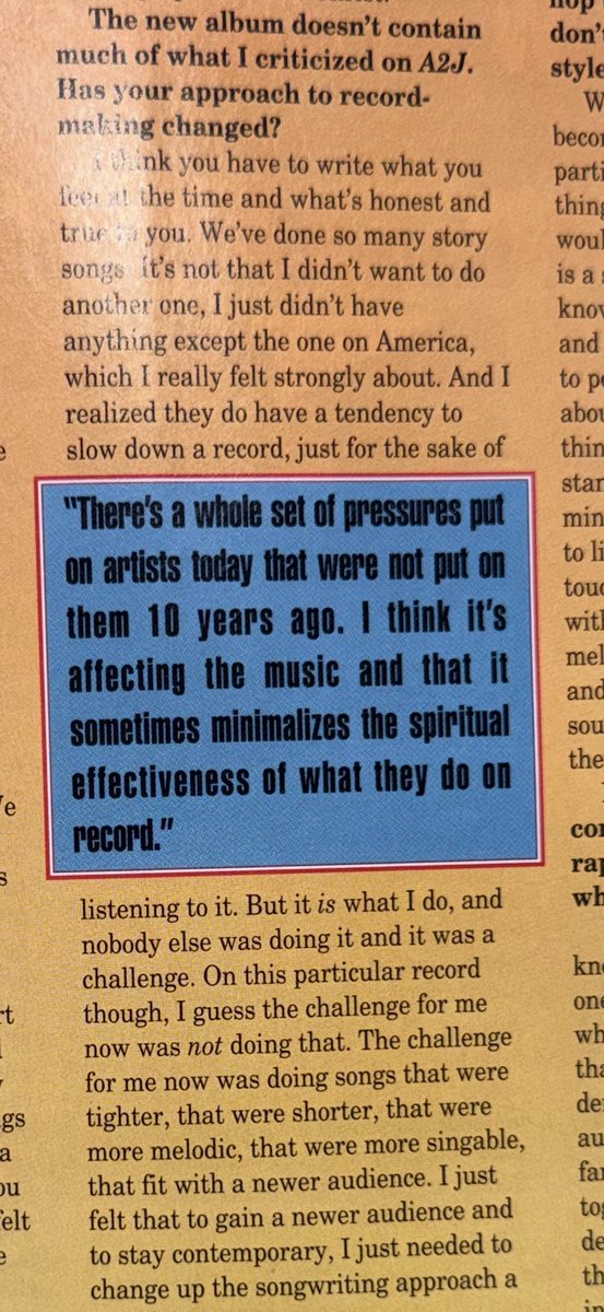 Working on a story for next week and had to some research in the archives… any idea who the story is on? #ccmtwitter