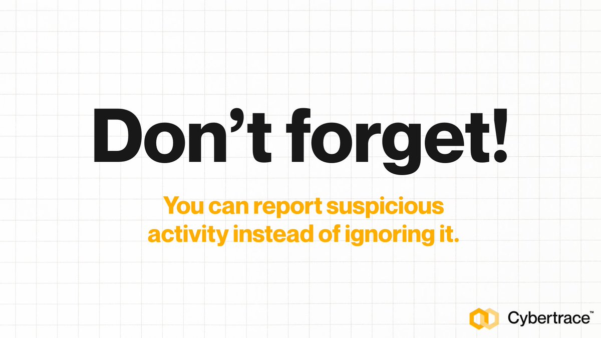 Cybertrace tweet media