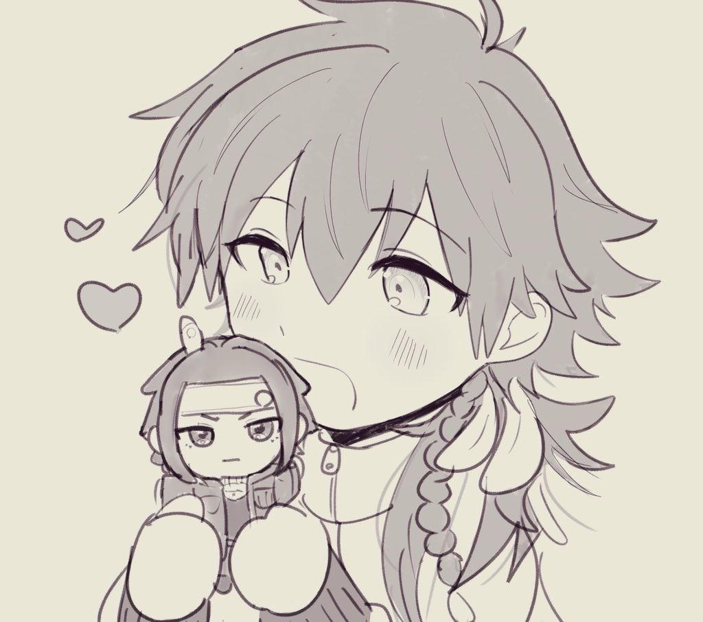 #DMMd 蓮蒼とミン蒼(別垢再掲)