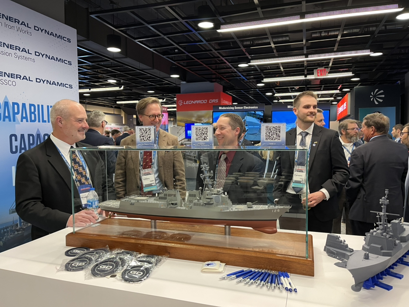 GDBIW's tweet photo. Wrapping up the first day of the Surface Navy Association Symposium #SNAnational26 in DC. General Dynamics Bath Iron Works builds and support the workhorse of the Navy, the Arleigh Burke destroyer. Come check out what makes #BathBuiltIsBestBuilt. #DDG51 #DDG1000 https://t.co/pHKkHlXq95