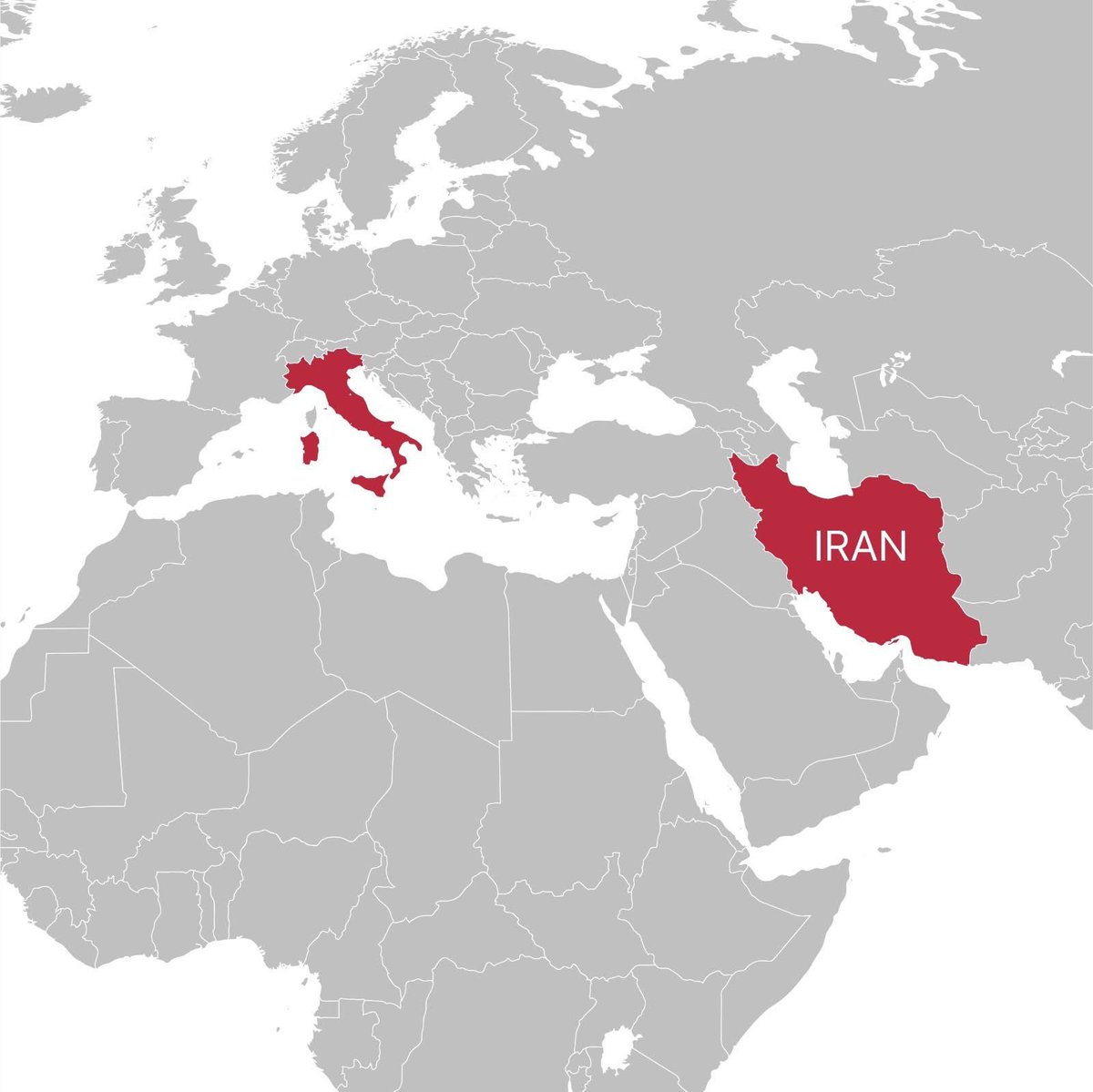 soumi_ds's tweet photo. Qualcuno ha visto salpare una flottiglia per Teheran?» chiede polemicamente l’impavido Galeazzo Bignami, capogruppo di Fratelli d’Italia alla Camera.

Flottiglia: per l’Iran non li abbiamo visti salpare» rilancia il profilo ufficiale di Fratelli d’Italia, il partito della presidente del Consiglio Giorgia Meloni.

A beneficio di Bignami e del suo partito, sarebbe forse opportuno allegare una mappa geografica in cui siano chiaramente evidenziate l’Italia e l’Iran.

Ho infatti la sensazione che, per una volta, non ci si trovi di fronte a un caso di stupidità politica, bensì a un più elementare analfabetismo geografico.

Matteo Orfini