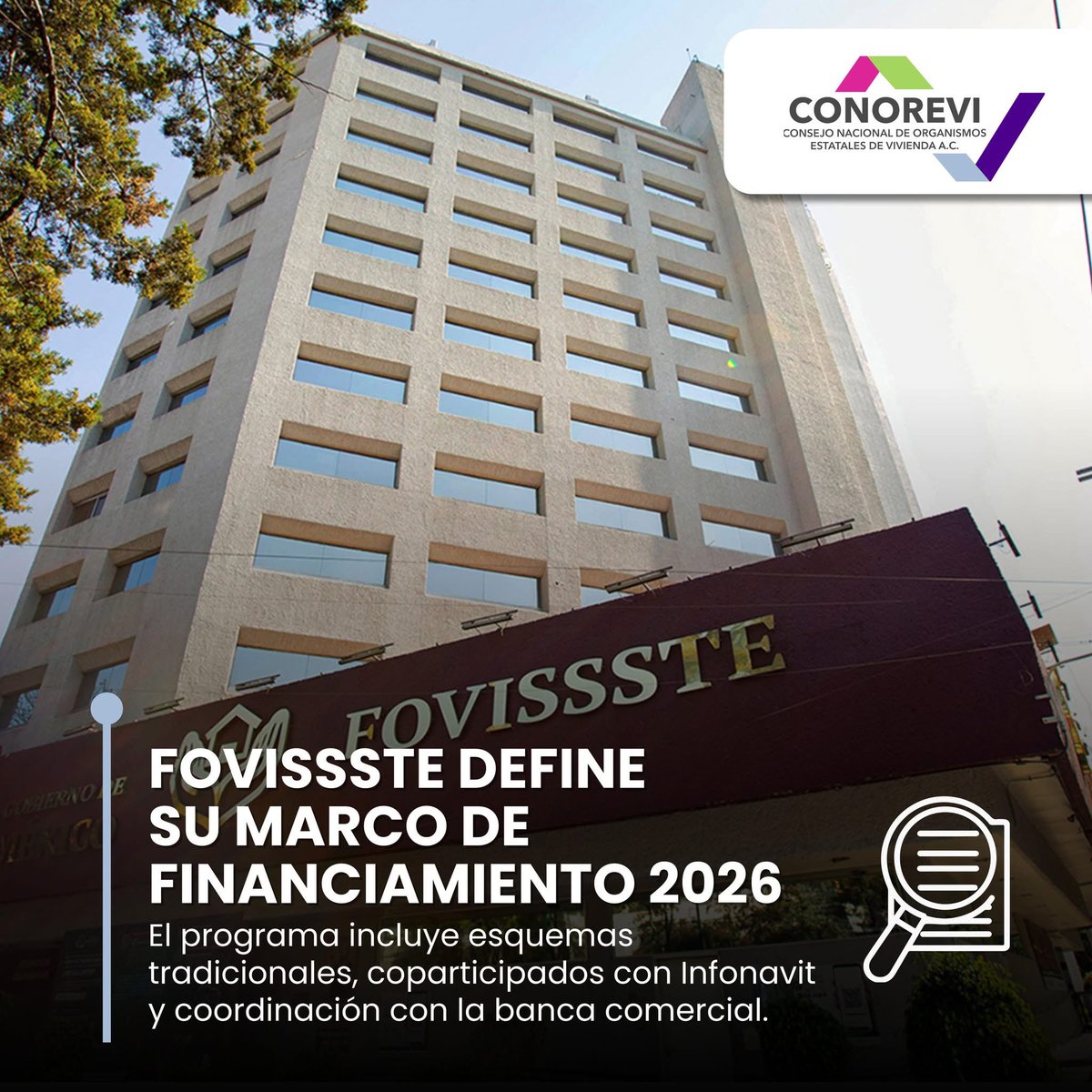 📃✅ <a href="/FOVISSSTEmx/">FOVISSSTE</a> operará durante 2026 bajo un nuevo Programa de Crédito, aprobado por la Junta Directiva del <a href="/ISSSTE_mx/">ISSSTE</a> y publicado en el Diario Oficial de la Federación el 5 de enero.

Consulta la nota completa dando click aquí: bit.ly/49QSSjA

#ViviendaAdecuada