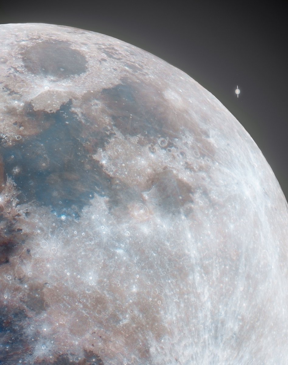 I once captured Saturn going behind the moon from the top of a volcano in Hawaii 🤓