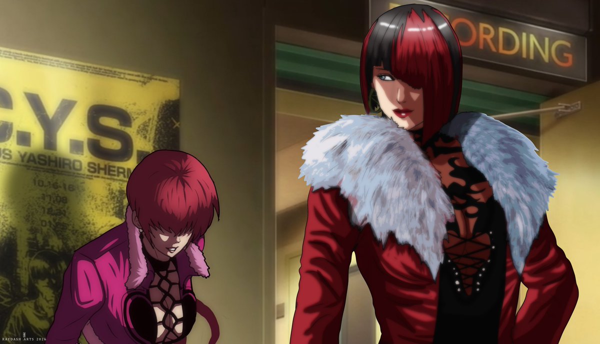 Raydash30's tweet image. shermie and anna
their designs are similar
#shermie #annawilliams #kofxv #tekken8 #raydasharts