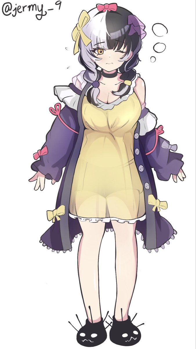 jermy_9's tweet image. outfit prediction!

#SleepyShio #ShiorinSketch