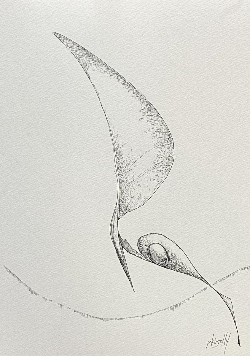 昨年の今頃描いた絵。 