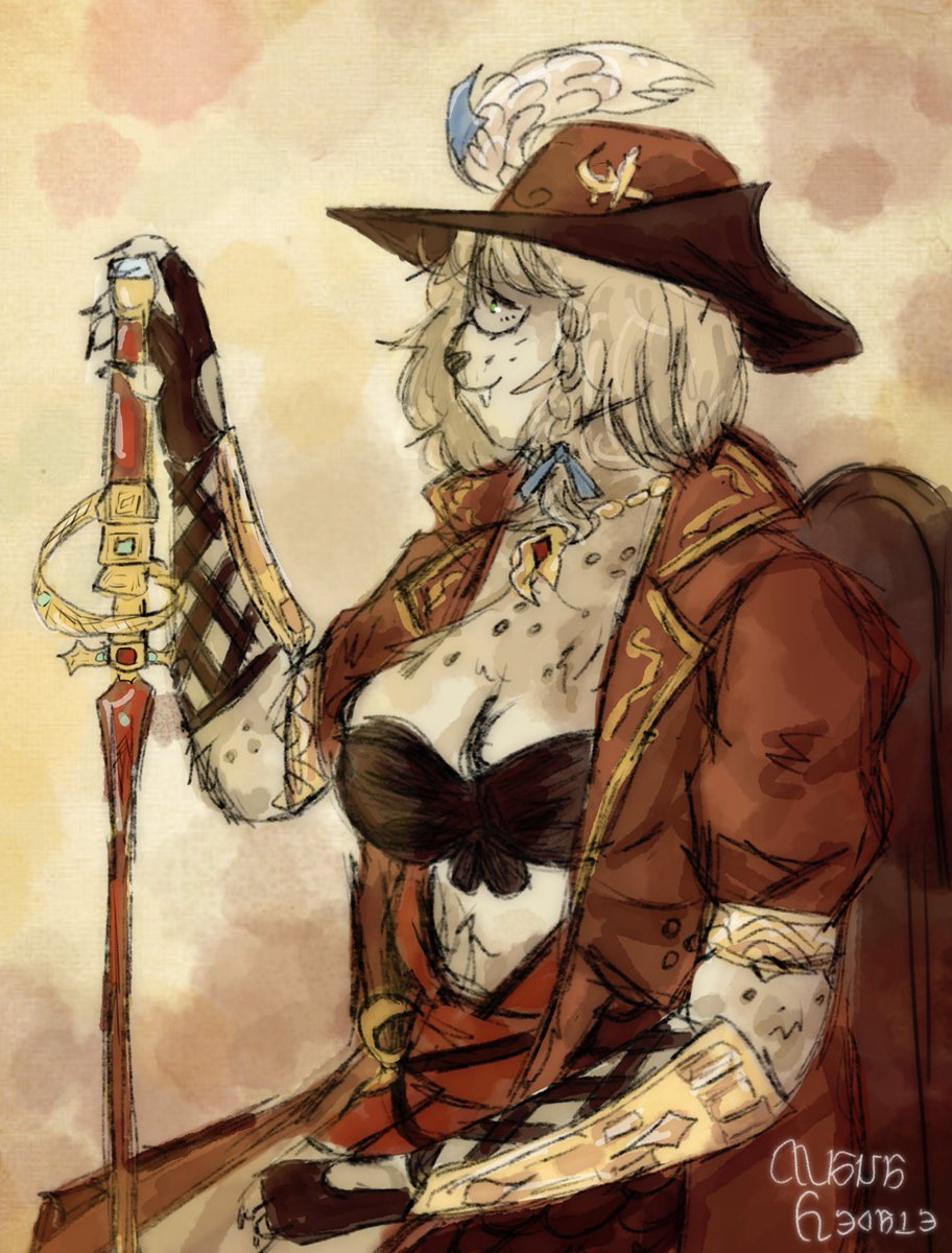 volopierdolo's tweet image. drew portrait of my wol :3