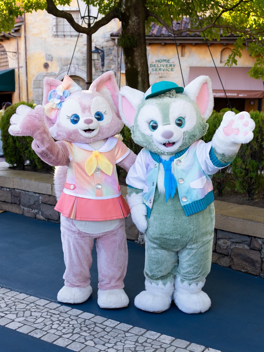 リーナベルとジェラトーニの2ショ🥰