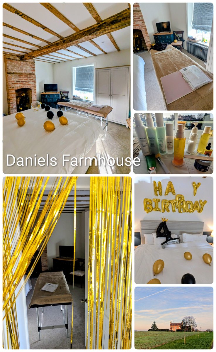 sarahsharpx's tweet photo. #Thepampercompany #Treatmentsetup https://t.co/UhXL5tWeZ7
