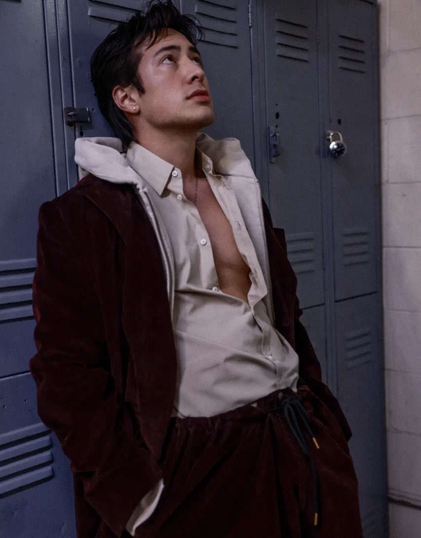 hudsoncoded's tweet image. Hudson Williams looking exasperated for Numéro Netherlands