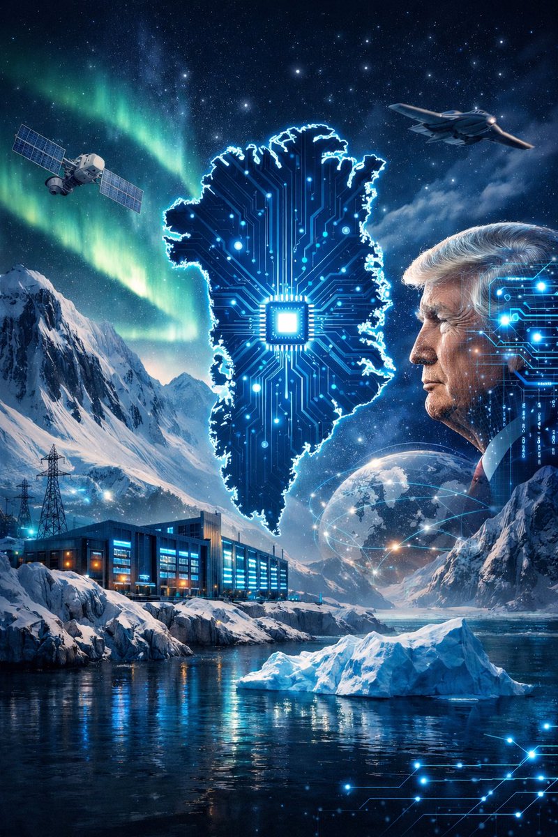 Trump, Greenland, and the Infrastructure of Financial System 2.0

1/
If you take Trump at face value, you usually miss the point.

He’s rarely honest about what he wants.
But he’s often honest about where he’s looking.

Greenland is one of those tells.