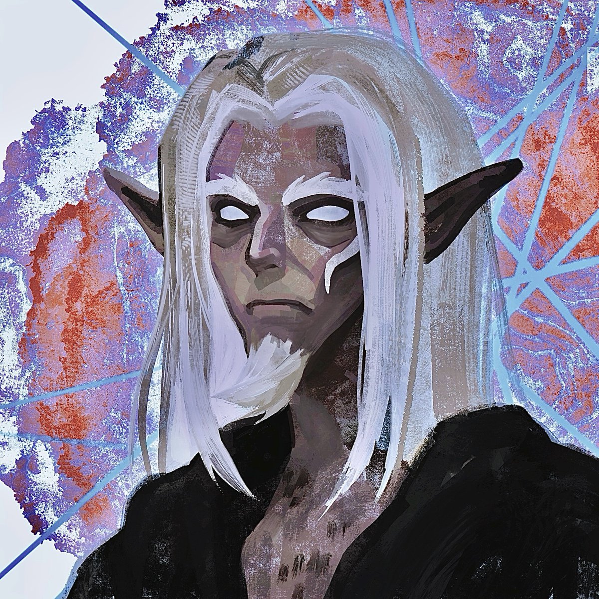 #wakfu #grougaloragran #fanart 
感觉此老头身上是一股柴油味