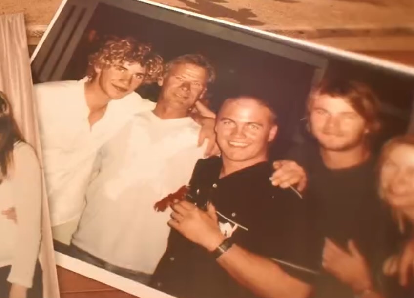 Happy birthday to the fella on the left. Can't even recognize the muddy critter. Oh, what a Hollywood glow up can do. <a href="/DaneTheActor/">Dane Rogers</a>, you keep striving to be half as great as me, and continue to be better than Ben. I am counting on you.