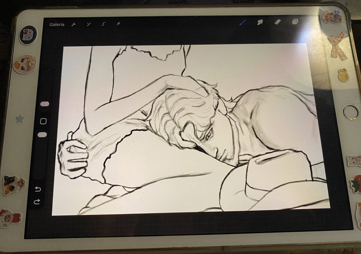 mochiggkie's tweet image. por aqui sigo obcecada enquanto não sai o ep novo💆🏻‍♀️

não sei se vou finalizar mas gostei do rascunho kkkkkkkkk 😓