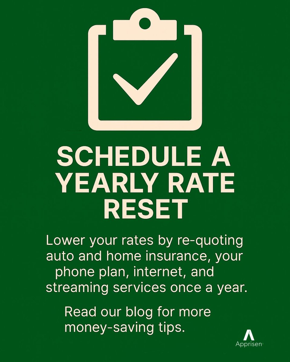 Apprisen's tweet image. Top 5 Strategies to Reduce Expenses &amp;amp; Pay Off Debt Blog:
👉 bit.ly/3LfVTke
#ApprisenQuickTips #SavingMoney