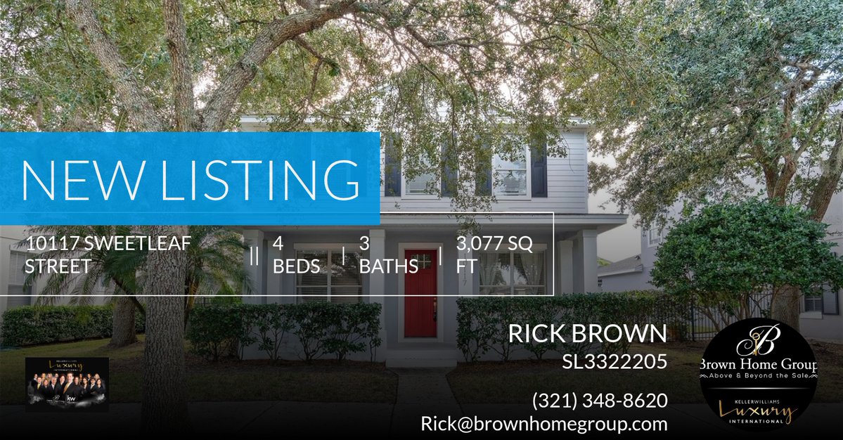 BtheKeyRE's tweet image. 📍 New Listing 📍 Take a look at this fantastic new property that just hit the market located at 10117 Sweetleaf Street in Orlando. Reach out here or at (321) 348-8620 for more information

Thanks,

Rick A. Brown PA, CDPE, CRIS
... homeforsale.at/10117_SWEETLEA…