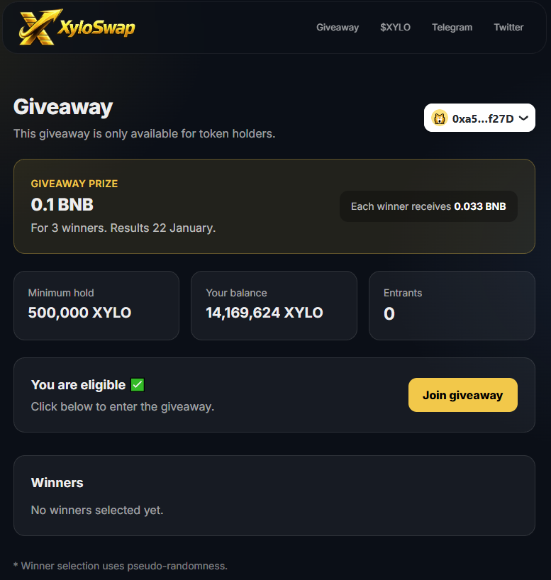 XyloSwap tweet media