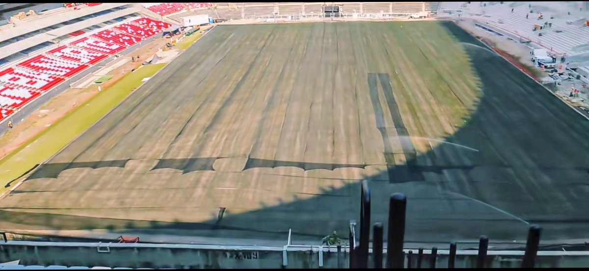 MXESTADIOS's tweet image. Estadio Azteca al día. 
13 De enero 2026.