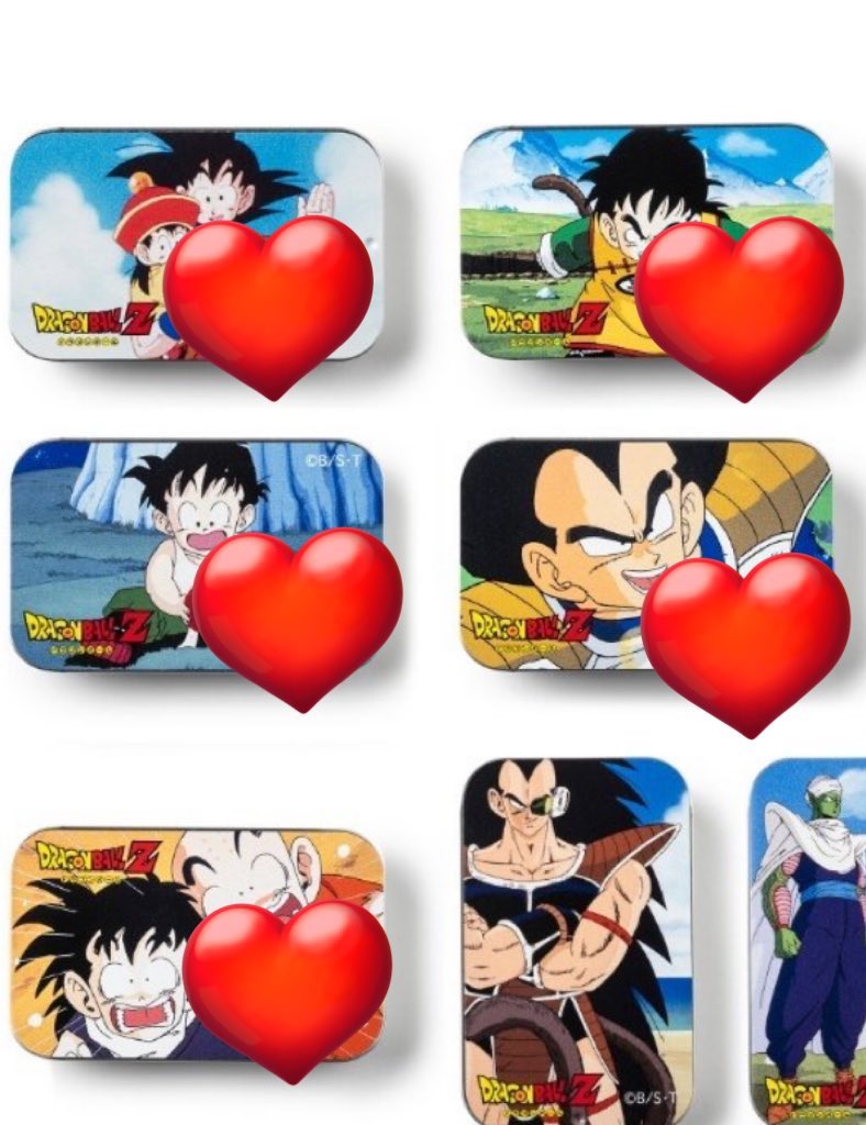 【交換】ドラゴンボールZ スライドラムネ缶
譲　一枚目
求　二枚目　ハートマーク

※ラムネはなし

郵送でのお取引希望です。お気軽にお声掛けください！

検索ワード
ドラゴンボールZ スライド  悟空 悟飯 ベジータ クリリン 交換 譲渡