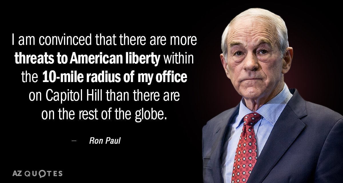 LPNational's tweet image. Ron Paul was right.