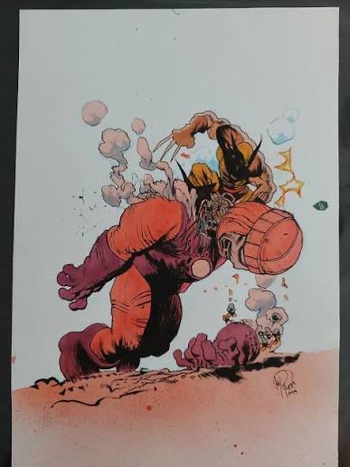 DonalTDeLay's tweet image. Some more rad James Harren art.