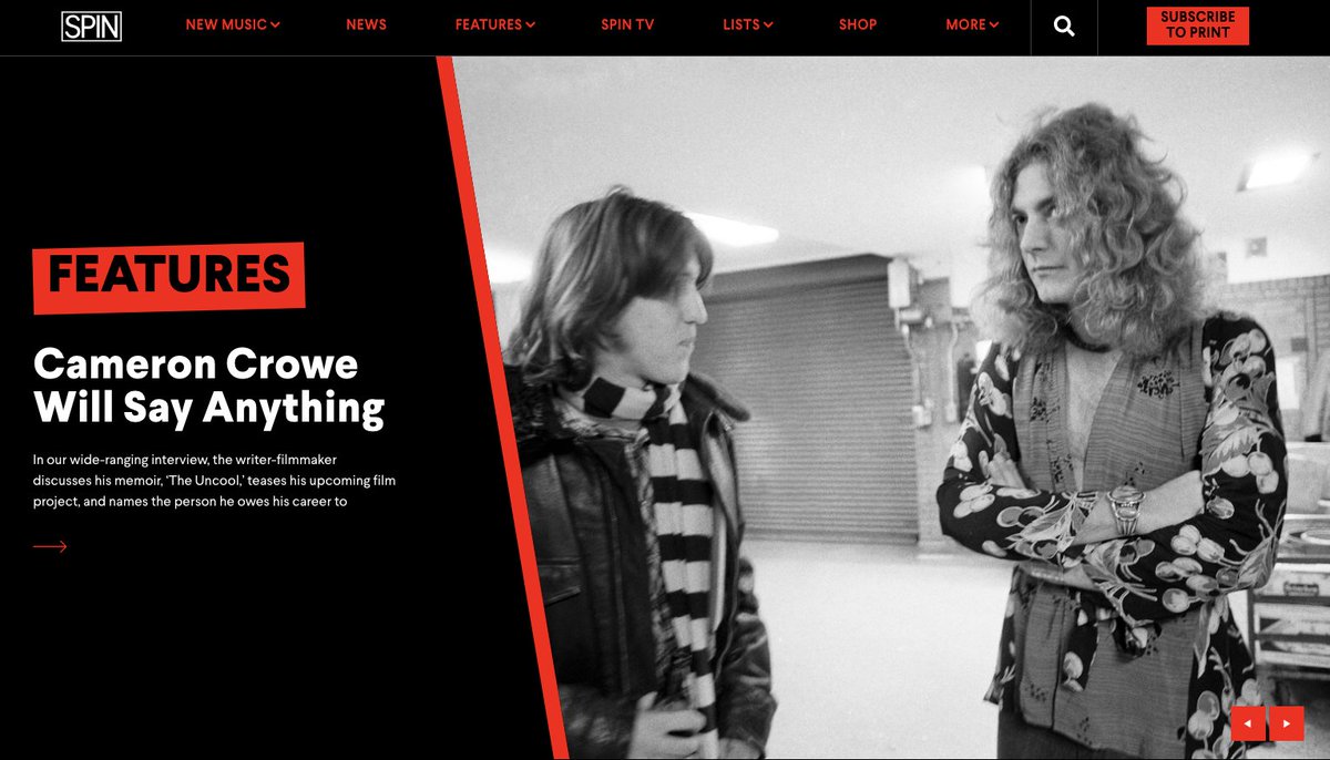 LilyMoayeri's tweet photo. Wanted to highlight @SelenaFragassi's fantastic piece @CameronCrowe and his memoir as well as @SteveAppleford's excellent feature on @PattiSmith and her new memoir both @SPIN, nice work friends!
Selena x Cameron: https://t.co/cwnbG5jPDb
Steve x Patti: https://t.co/MzPde7V8KQ https://t.co/vUiSgf72AW