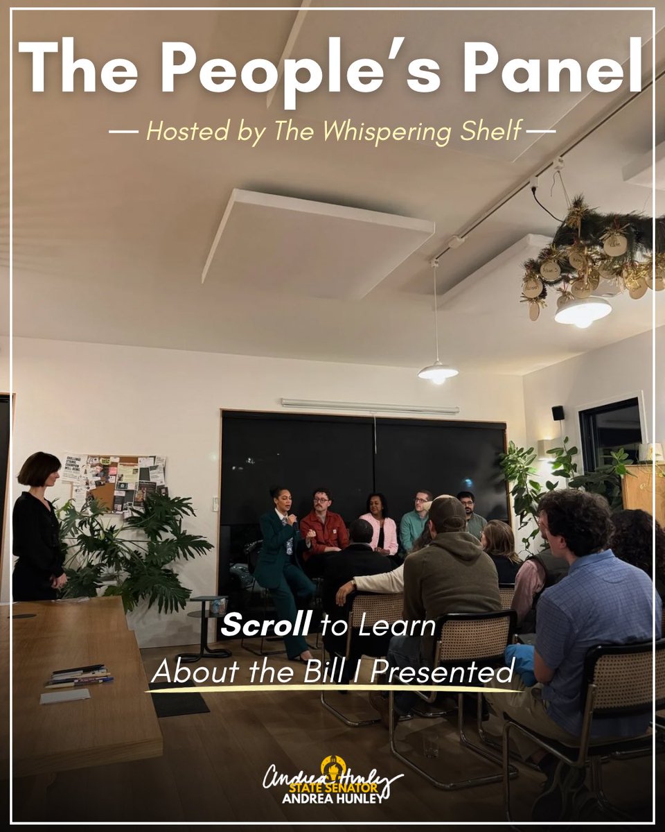 Senator Andrea Hunley tweet media