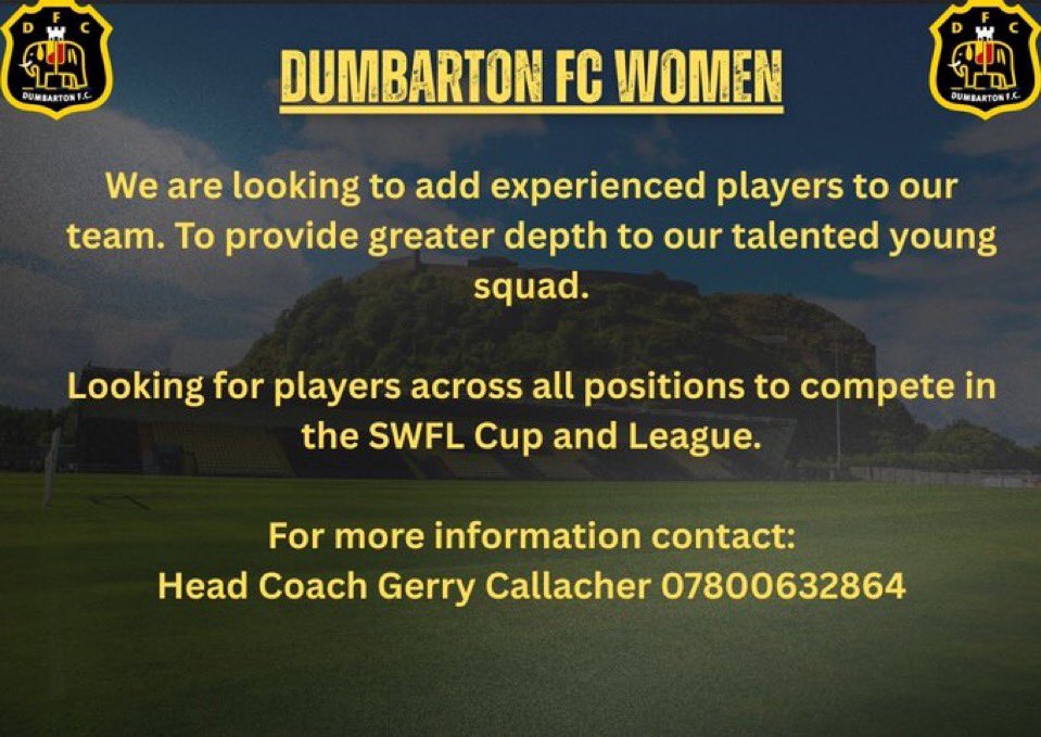 Looking for some more options as we head into the second half of the season 👊🐘