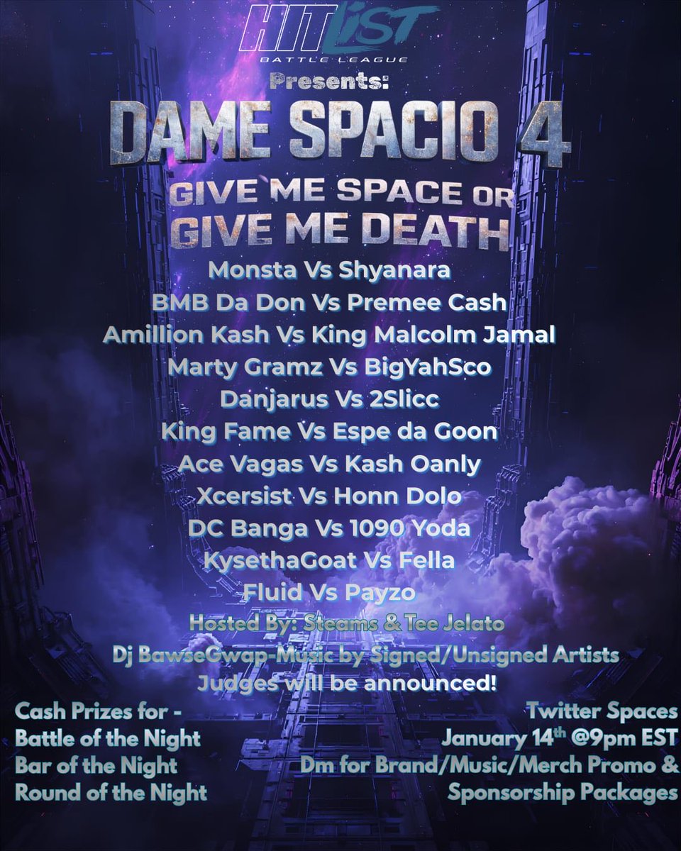 Hitlist Battle League tweet media