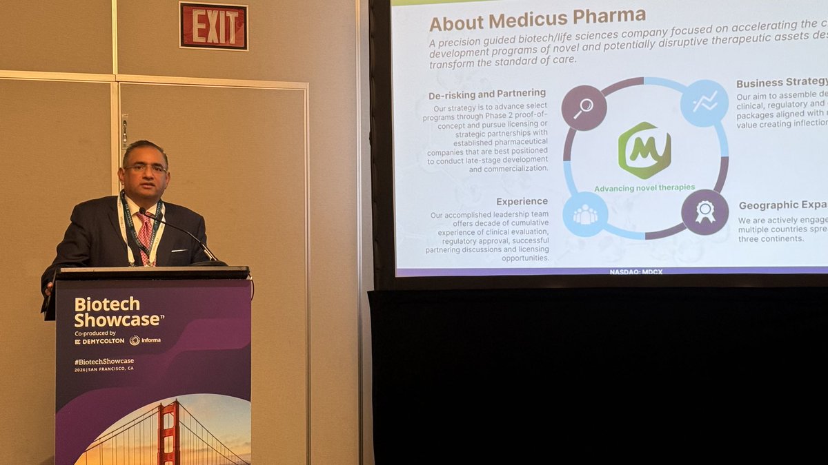 Medicus Pharma Ltd tweet media