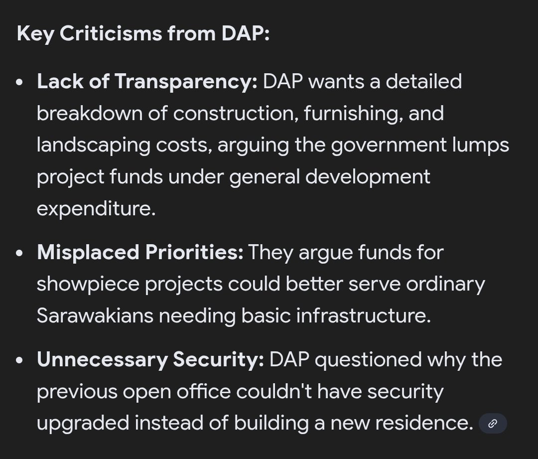 jezlai's tweet image. Wow tat bloodi hard criticism by DAP Sarawak Chairman cum Opposition Leader in Swak State Assembly accusing GPS Govt wasting huge sum  Sarawak taxpayers monies on construction of  White House Official residence 4 Swak CM surely got Abg Jo Fired Up &amp;amp; Called Anwar 2 warn DAP!