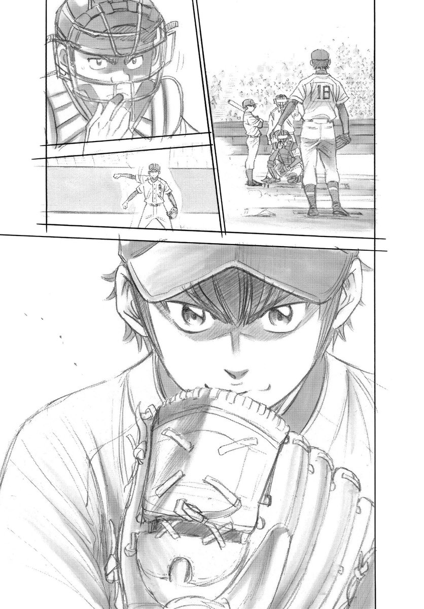 day 118 of posting an Eijun until we get Physical English copies of the Diamond no Ace manga