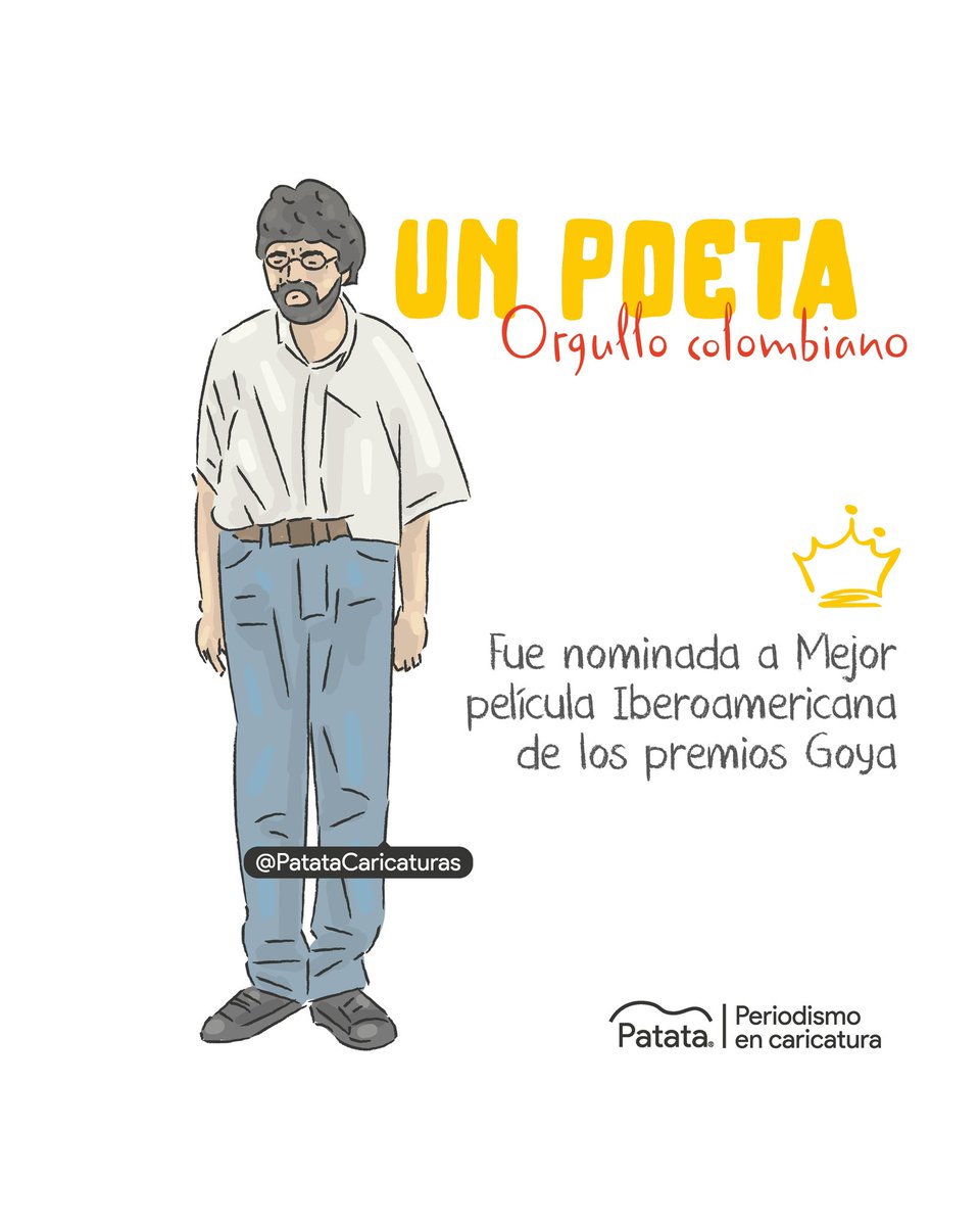 🎥🇨🇴 Un Poeta nominada a mejor película Iberoamericana. 
🧵