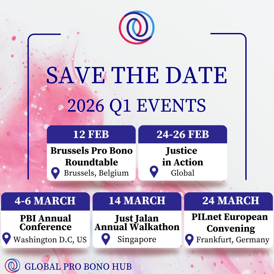 Global Pro Bono Hub tweet media