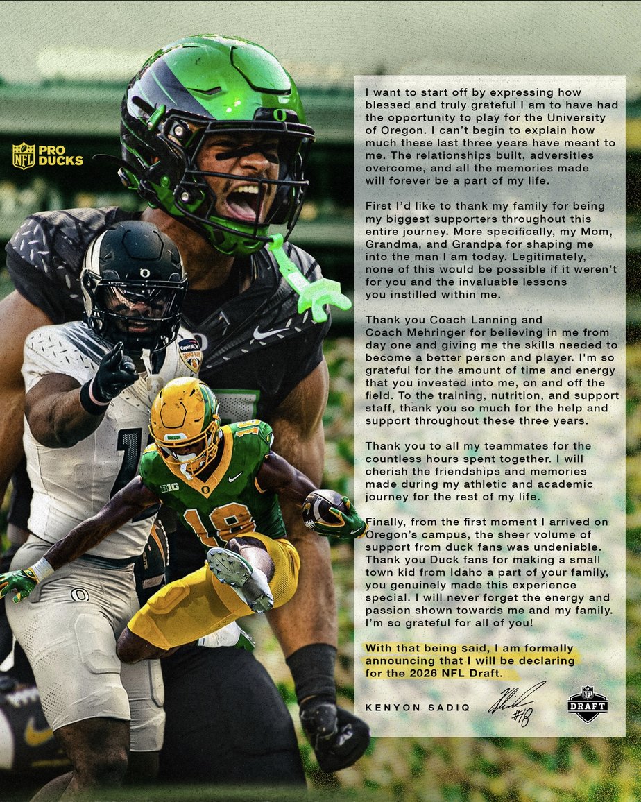 JamesCrepea's tweet image. Kenyon Sadiq's formal declaration
instagram.com/p/DTeEltMgRFO/…