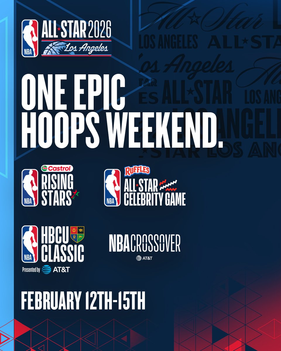 IntuitDome's tweet image. Basketball's biggest weekend is coming to LA. From legendary on-court action to can't-miss fan experiences, now's your chance to be there LIVE. 

Lock in your tickets now: bit.ly/AllStar2026