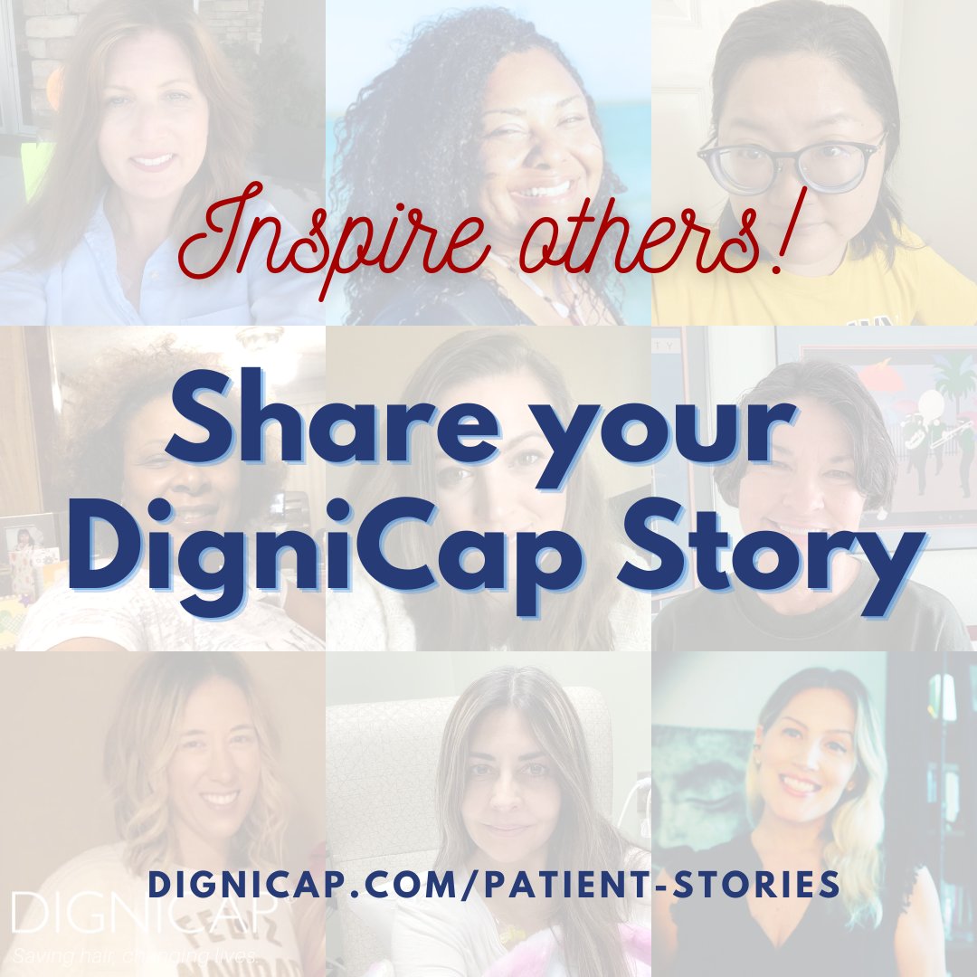 The #cancer journey can be scary - but reading the stories of others who have traveled the same path can be incredibly reassuring. Share your #DigniCap story at: dignicap.com/patient-stories

#scalpcooling #cancer #chemo #breastcancer #coldcap #dignitana #SavingHairChangingLives