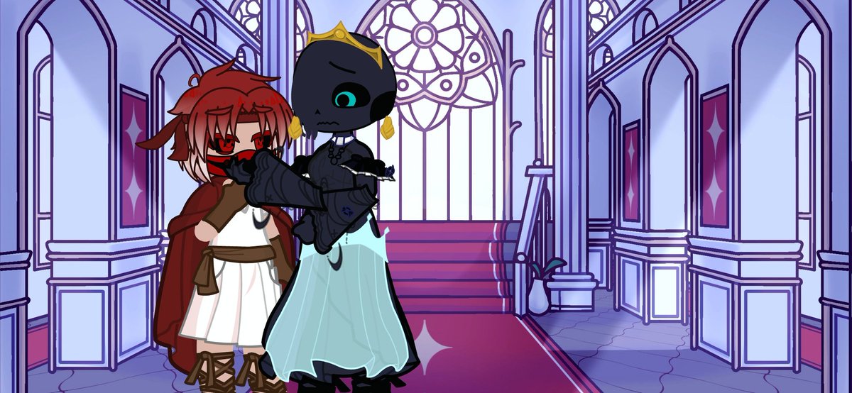 Ink_loveserror's tweet image. Epic the musical au Akira is oddyus and nightmareis Penelope(read alt) @Ancientdragon45