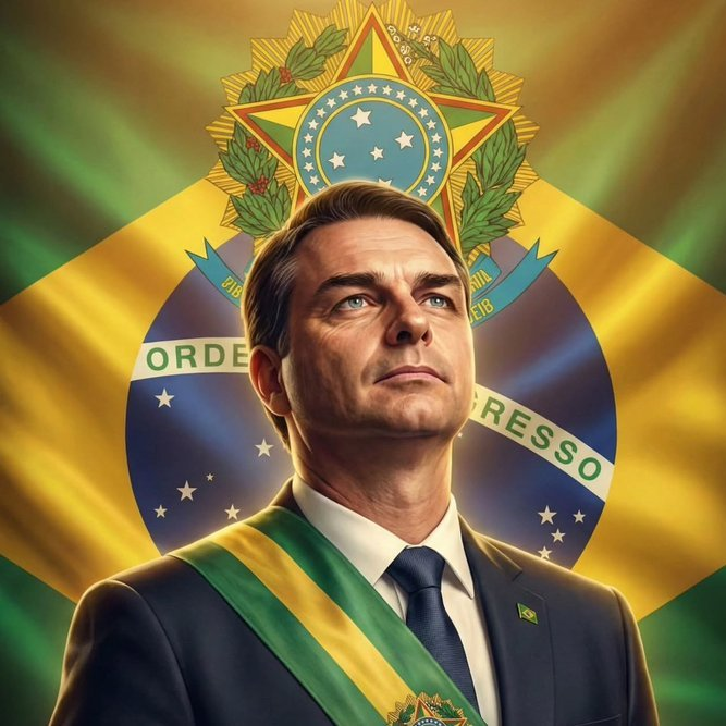 astronomiaum's tweet photo. 🚨PESQUISA: Vocês votariam em Flávio Bolsonaro para candidato a presidência do Brasil em 2026 ? 🇧🇷 https://t.co/OImThuu2iX