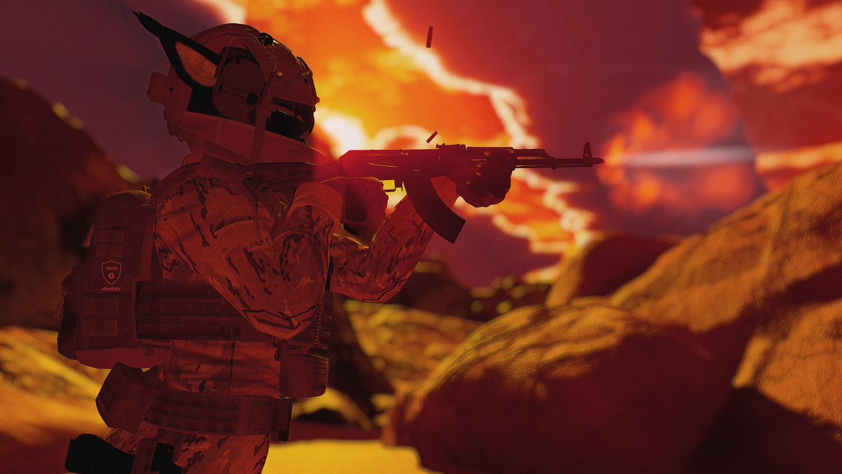 TechGArmory's tweet image. Desert deployment pt. 2
#vrchatphotography