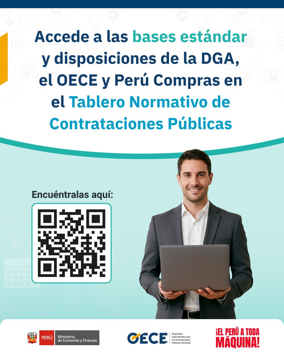 OECEPeru's tweet image. ☝️😉#Todo sobre la normativa de contrataciones públicas en un solo tablero