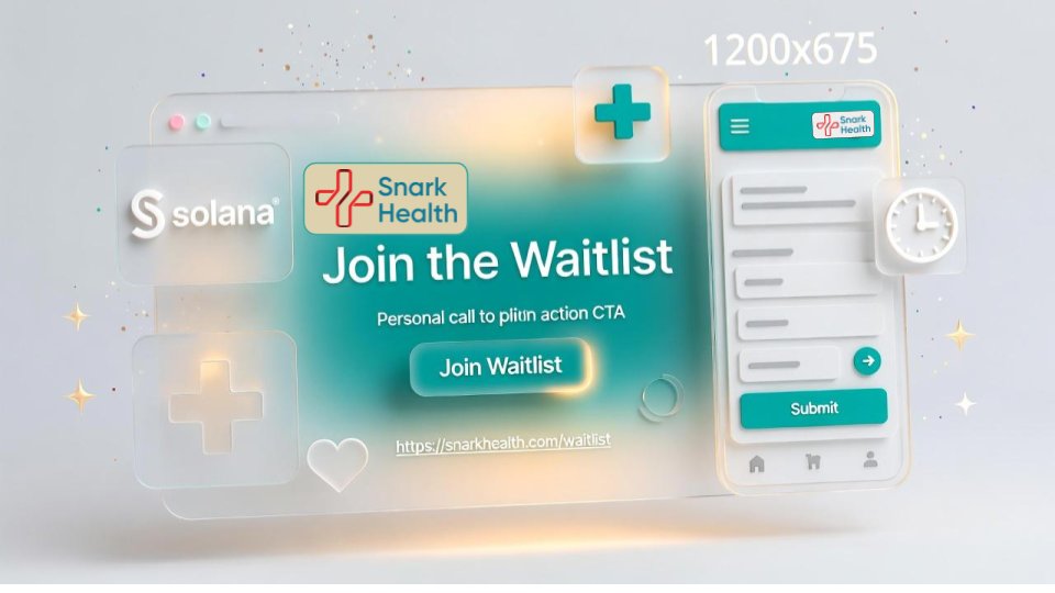 Peace1391009's tweet photo. The vision just makes sense – putting power back in patients' and doctors' hands with real ownership and even some extra income from your data.

This could change everything for people like us!    
Snark Health App launching soon – join the wait-list now: https://t.co/kzNPh4spnD https://t.co/fp16hLCHOG