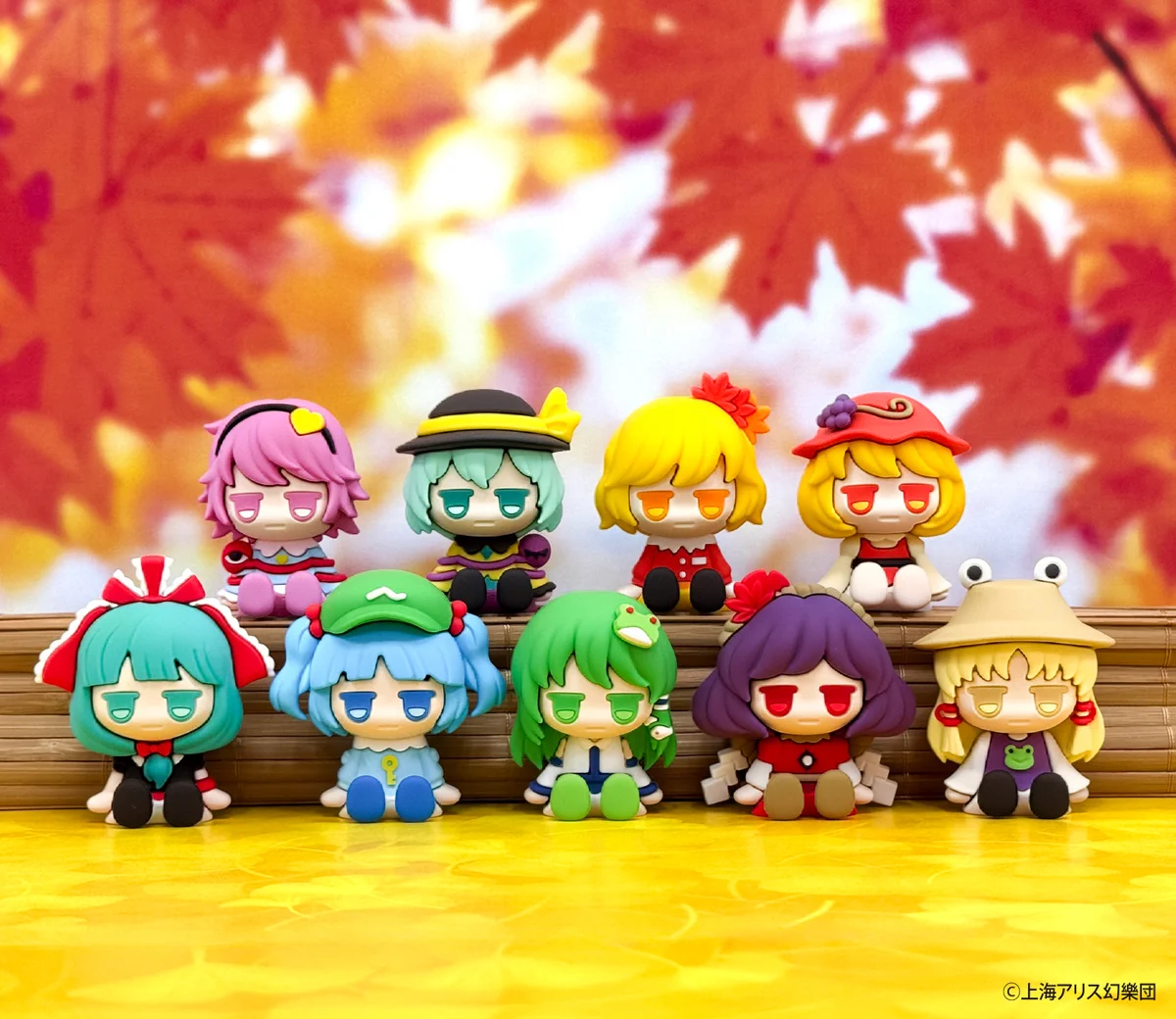 東方project JITOT じとっと ラバーフィギュア 9種セット V3 Friend Characters（フレンドキャラクターズ）【公式】 on X