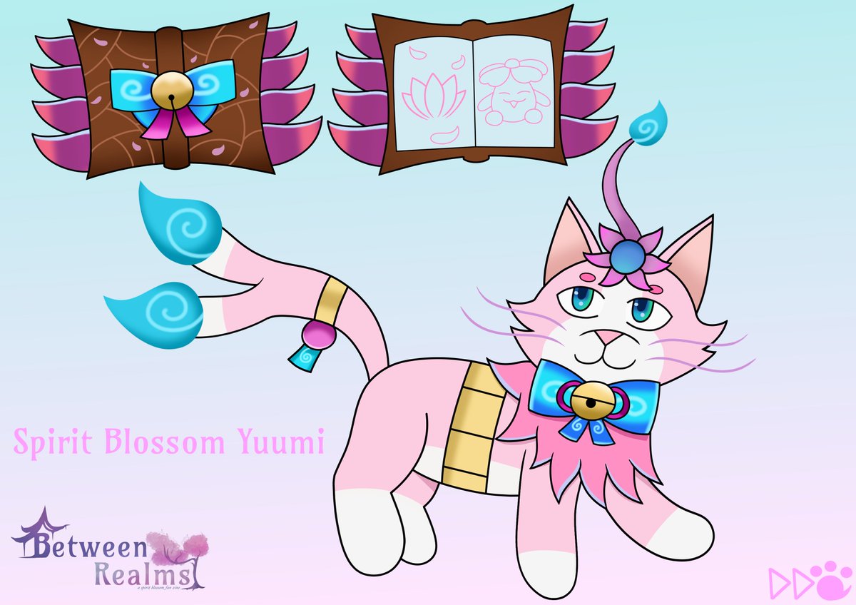 Dedoggie's tweet image. My Spirit Blossom Yuumi design for @SkinematicVerse !! 🩷🩷🩷

She's here!! My pink cute little kitty!! 🥺🩷
Jibanyan from Yo-kai watch was my biggest inspiration for her design. 🤭💗
Yay!! I hope y'all enjoy the zine!! 💞💞

#BetweenRealmsArtist #ArtofLegends #Yuumi