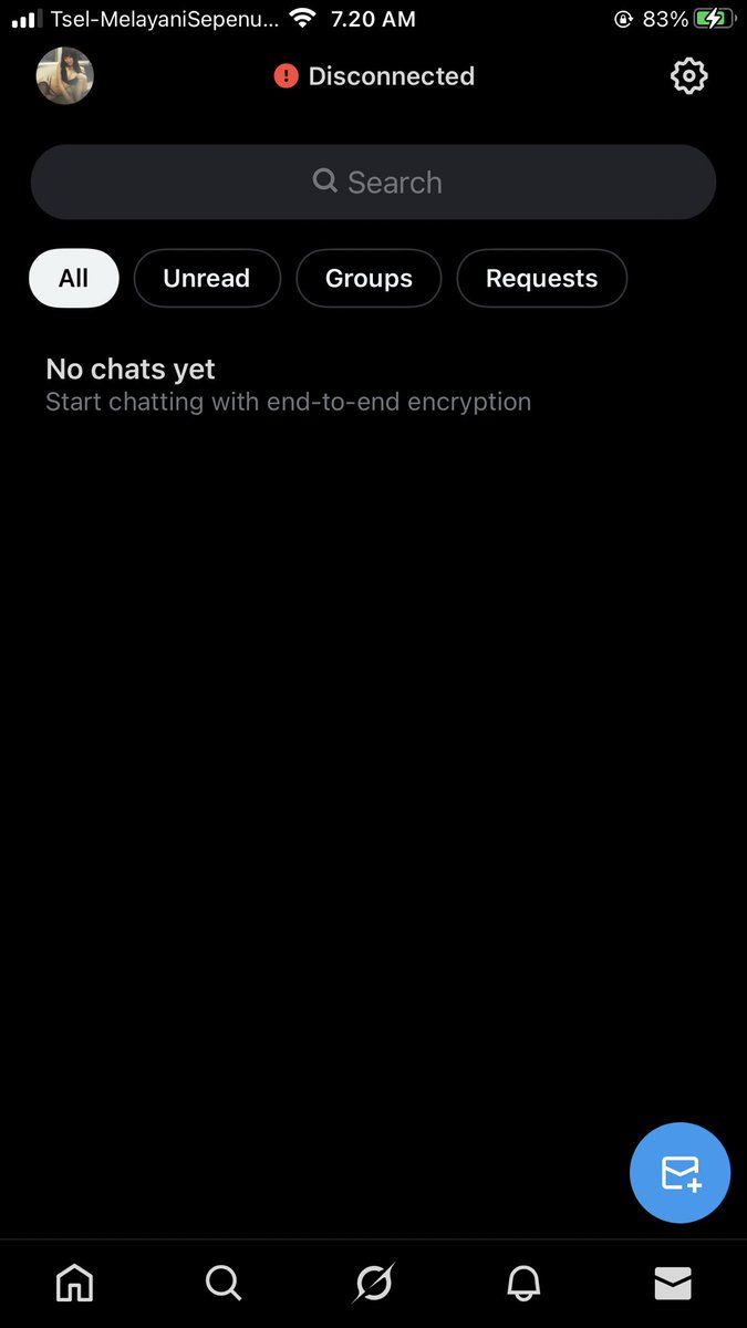 Hi guys, jadi aku baru buka x lagi melalui apps setelah sekian lama. Tapi sekarang bingung kenapa dm ku ilang semua ya? Soalnya aku gak pernah hapus dm dari 2015 dan itu isinya kenangan semuaaa😭😭😭 ada yg paham gak tolonggg😭😭😭💔💔💔