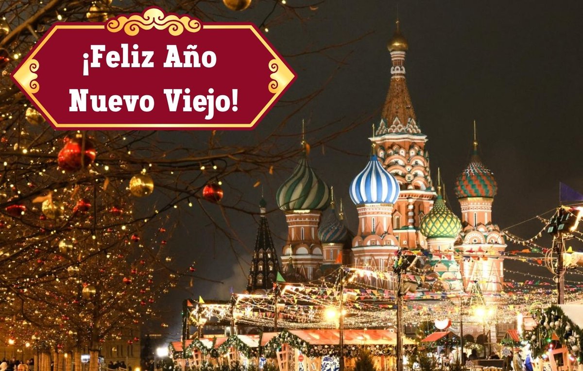 🎄✨  Hoy en Rusia se celebra una de las fiestas más inusuales: el Año Nuevo Viejo

Para muchos mexicanos esto puede sonar paradójico: ¿cómo puede un Año Nuevo ser “viejo”? La respuesta está en la historia y en los calendarios.

🗓️  Hasta la Revolución socialista de octubre en