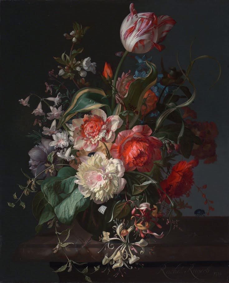 ivanik_oksana's tweet image. Painting by Rachel Ruysch