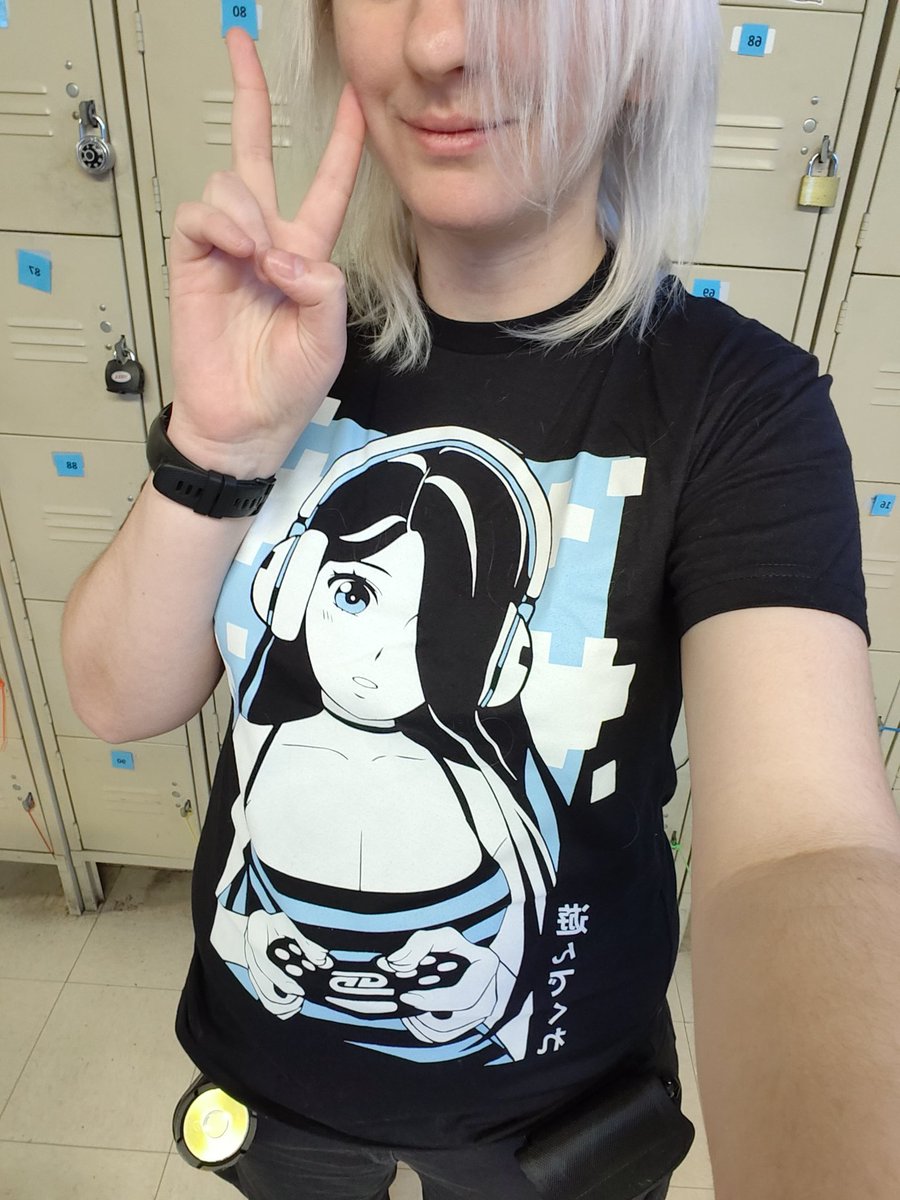 winter_wolve's tweet image. Security Winty reporting technically scuff!🐺👮‍♀️

Today's flavor is @LeeandLie Blue screen babe! SO FREAKING DELICIOUS! The Scuff queen has infected me!🥤🤤

Rocking the @GamerSupps Waifu Shirt S4.4: Gamer Girl. Super cute!

Thanks to @RavennaNya we're playing the Quarantine zone!