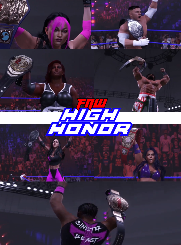 FNWWRESTLING's tweet photo. WHAT A NIGHT!!
#FNWHIGHHONOR https://t.co/0qqcvV3hVU